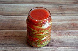 название картинки Турша из стручковой фасоли по армянски на зиму