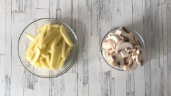 Тушеная картошка с мясом и грибами