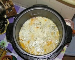 Тушеная красная рыба в мультиварке