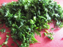 название картинки Тушеные чесночные стрелки