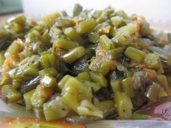 название картинки Тушеные чесночные стрелки