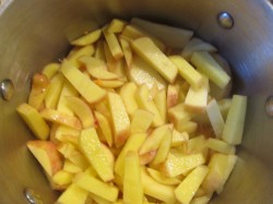 Кабачки с картошкой и помидорами