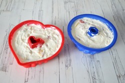 Творог с желатином и фруктами