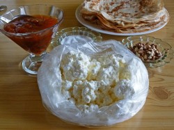 Творожная начинка для блинов