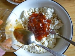 Творожная начинка для блинов