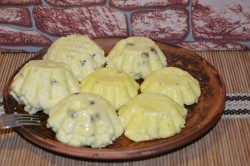 Творожная запеканка на пару