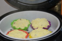 Творожная запеканка на пару