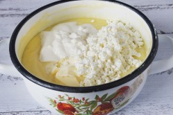 Творожно сметанный торт - шаг 10