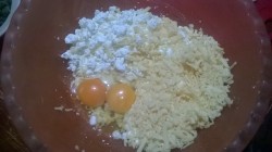 название картинки Творожно сырный пирог с шампиньонами