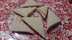 название картинки Творожно-яблочные конвертики из лаваша