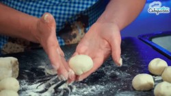 название картинки Творожное домашнее печенье с начинкой из джема