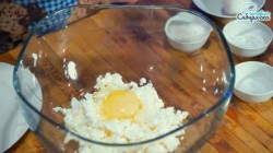 название картинки Творожное домашнее печенье с начинкой из джема