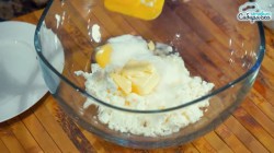 название картинки Творожное домашнее печенье с начинкой из джема