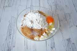 Творожные кнедли с манго