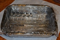 Творожный десерт с малиновым соусом - шаг 6 Творожный десерт с малиновым соусом - шаг 6