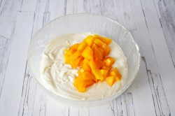 Творожный десерт с желатином и фруктами - шаг 6 Творожный десерт с желатином и фруктами - шаг 6