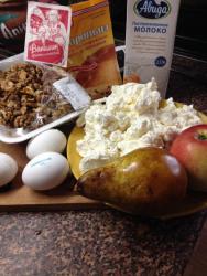 название картинки Творожная запеканка с фруктами без сахара