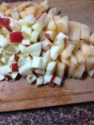 название картинки Творожная запеканка с фруктами без сахара