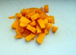 название картинки Тыква с яблоками и медом в духовке кусочками