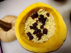 название картинки Пшенная каша в тыкве