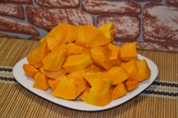 Тыквенное пюре из тыквы в духовке - шаг 2 Тыквенное пюре из тыквы в духовке - шаг 2