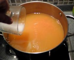 Тыквенный кисель для детей с крахмалом