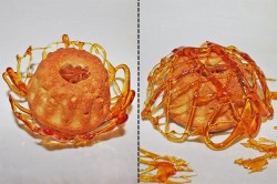 название картинки Украшения из карамели для тортов и пирожных