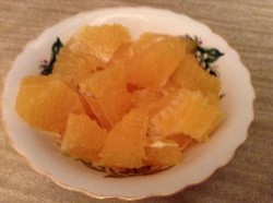 название картинки Утиная грудка в медово-соевом соусе с апельсинами