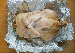 название картинки Утка с рисом в духовке