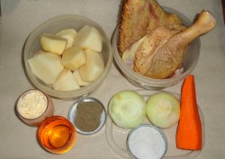 название картинки Утка тушеная с картошкой