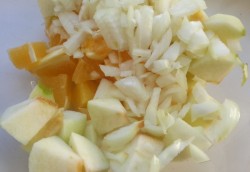 Утка с медом и горчицей в духовке с яблоками - шаг 2 Утка с медом и горчицей в духовке с яблоками - шаг 2