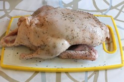 Утка в утятнице в духовке