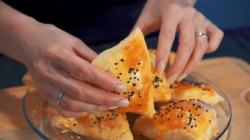 название картинки Самса с фаршем из баранины и говядины