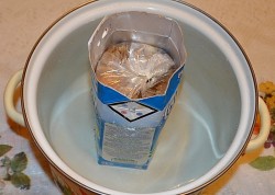 Куриный рулет в пакете