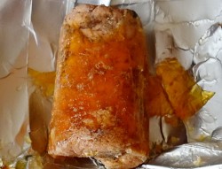 Куриный рулет в пакете