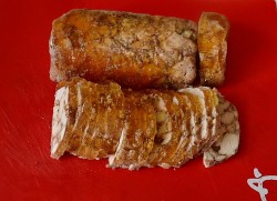 Куриный рулет в пакете