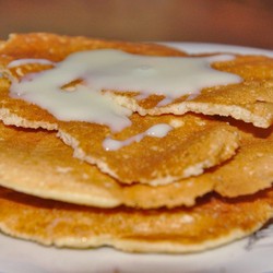 Вафли на сливочном масле жареные