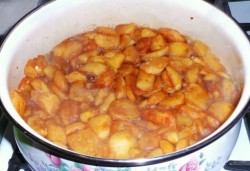 Варенье из яблок с лимонной и апельсиновой цедрой