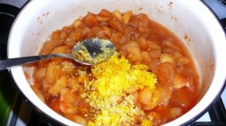 Варенье из яблок с лимонной и апельсиновой цедрой