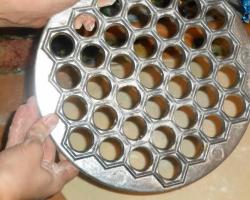 Вареники на сушеных грибах