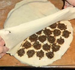 Вареники на сушеных грибах