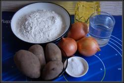 Постные вареники с картошкой без яиц