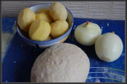 Постные вареники с картошкой без яиц