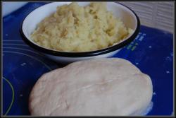 Постные вареники с картошкой без яиц