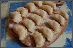 Постные вареники с картошкой без яиц