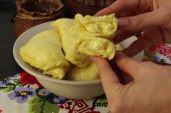 название картинки Ванильные вареники с творогом на пару