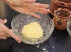 название картинки Ванильные вареники с творогом на пару