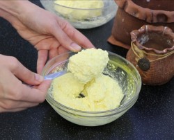 название картинки Ванильные вареники с творогом на пару