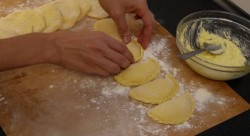 название картинки Ванильные вареники с творогом на пару