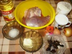 Вареники с субпродуктами и сушеными грибами